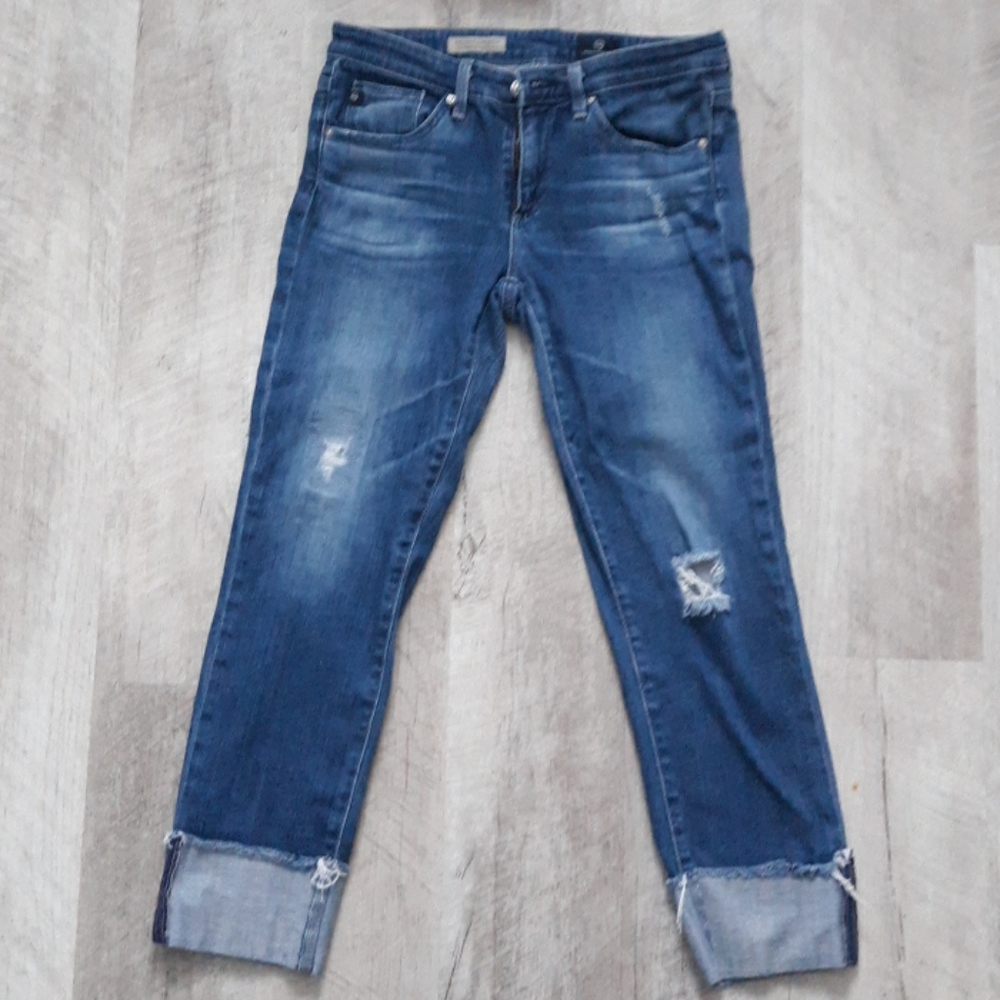 AG Stevie cuff jeans 26P